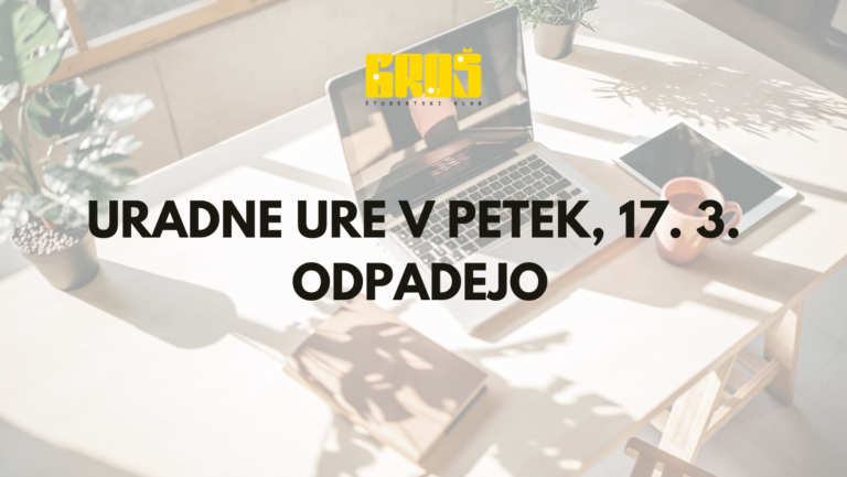 Uradne ure 17.3. odpadejo