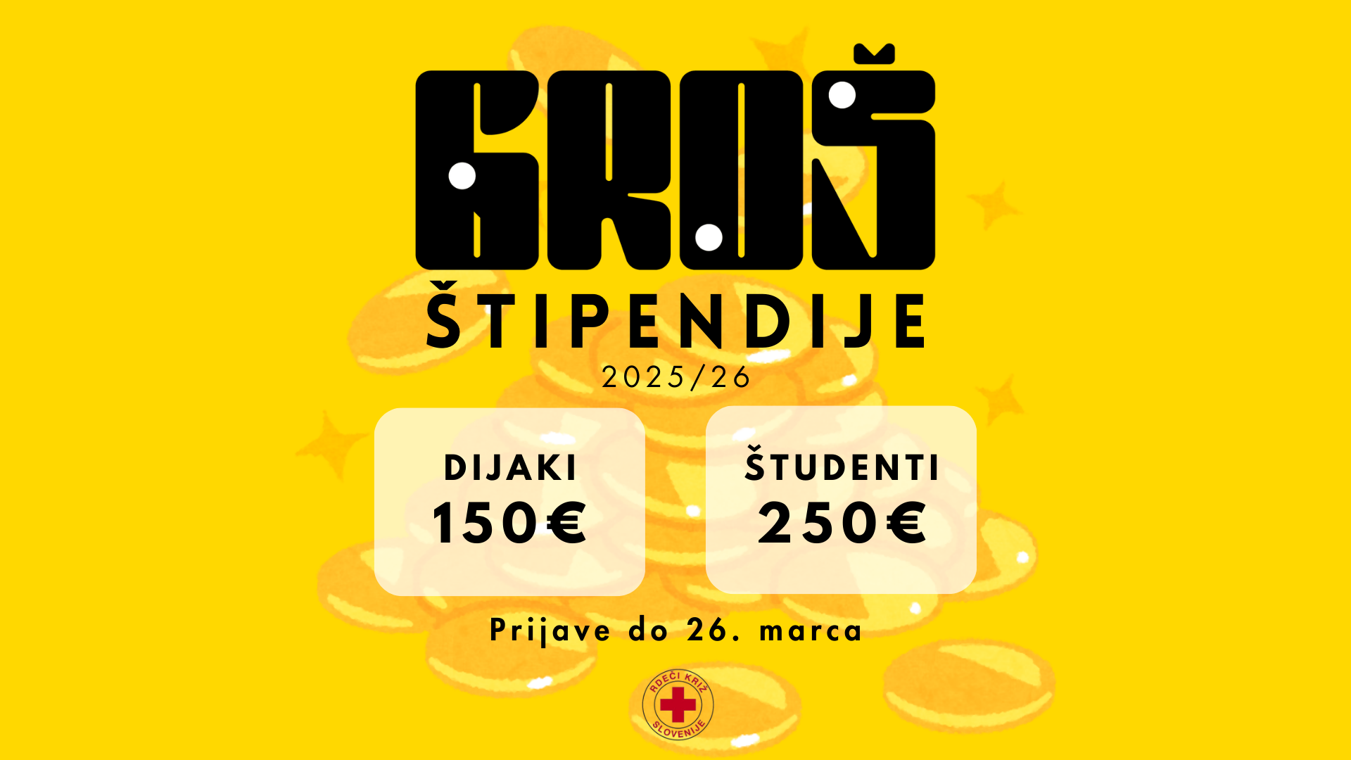 Groševe štipendije 2026