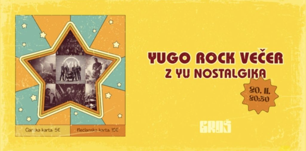 YUGO ROCK VEČER